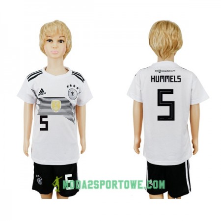 Koszulka Niemcy Hummels 5 Dziecięcy Mistrzostwa Świata 2018 Domowe Stroje Piłkarskie